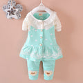 Spring New Girl Suit Fashion Children's Hakama Suit Cartoon Long-sleeved Children's Clothing