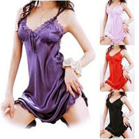 New See-through Sexy Lace Nightdress