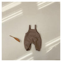 Ins Korean Version Of Foreign Style Male And Female Baby Spring Overalls Baby Jumpsuits Cute Climbing Clothes Outside Suspenders