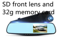 Driving Recorder 1080p HD New Night Vision 360 Dual-lens Reversing Image 4.3 Inch Driving Recorder