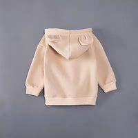 Long Sleeve Bear Ears Hooded Fleece Sweatshirt