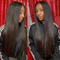 Wig Female Long Straight Hair African Fashion Chemical Fiber Headgear