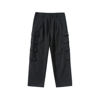 Men's big pocket straight leg plus size casual pants