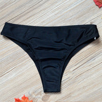 New Print Sexy Women'S Split Bikini Bikini  Brazilian Swimming Trunks V Shorts