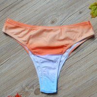 New Print Sexy Women'S Split Bikini Bikini  Brazilian Swimming Trunks V Shorts