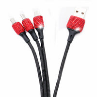 New One With Three Charging Cable
