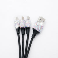New One With Three Charging Cable