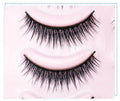 Natural Short Cross False Eyelashes Handmade Fake Eye Lashes Makeup USA