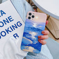 Compatible with Apple, Compatible with Apple , Sunset Sunset Waves Suitable For IPhone Case