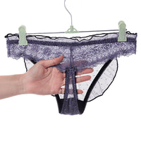 Lace Sexy Thong Sexy Low Waist Mesh Transparent Briefs
