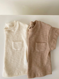 Baby Simple And Refreshing White Short-Sleeved T-Shirt Baby Stretch Half-Sleeved Bottoming Shirt