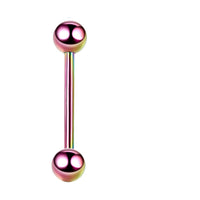 Stainless Steel Tongue Nail Double-headed Ball Dumbbell Breast Nail Ear Bone Nail