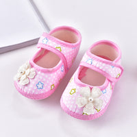 Spring And Autumn Velcro Baby Shoes, Cute Children's Single Shoes