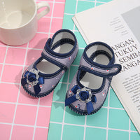 Manufacturers Velcro Spring And Autumn Bowknot Men'S And Women'S Baby Shoes Drop Plastic Soft Sole Baby Shoes Princess Shoes Toddler Shoes