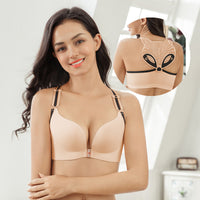 New Product Front Buckle Large Size Bra Seamless Gather Adjustment Type