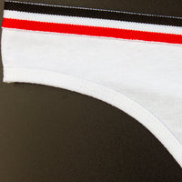Striped Wide-waist Low-waist Seamless Women's Briefs