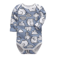 Cotton Long-Sleeved Triangle Romper Spring And Autumn Children'S Romper Bag Fart Clothes Baby And Children'S Clothing