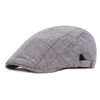 Comfortable And Fashionable Sunscreen Check Beret