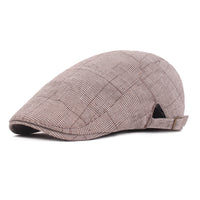 Comfortable And Fashionable Sunscreen Check Beret