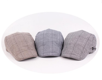 Comfortable And Fashionable Sunscreen Check Beret