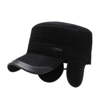 Men's Winter Warm And Thick Ear Protection Flat Top Duckbill Cap