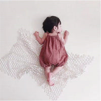 Sling Baby Romper Girl Lace Korean Style Sling Jumpsuit