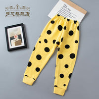 Children'S Cotton Autumn Pants 2 Cotton Wool Pants 3 Single Pants 4 Line Pants 5 Dozen Pants 6 Underwear 7 Pajamas 8 Spring And Boys And Girls