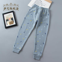 Children'S Cotton Autumn Pants 2 Cotton Wool Pants 3 Single Pants 4 Line Pants 5 Dozen Pants 6 Underwear 7 Pajamas 8 Spring And Boys And Girls