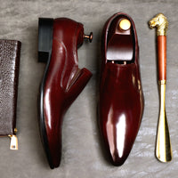 Genuine Leather Business Casual Shoes Men'S