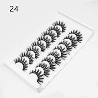 3D Chemical Fiber European And American Thick Multi-Layered Natural Eyelashes