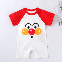 New Summer Baby One-Piece Romper, Newborn Baby Cotton Short-Sleeved Thin  Crotch Romper Wholesale