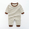 Baby Jumpsuit Spring And Autumn Cotton Baby Romper Romper Long-Sleeved Thin Spring Baby Clothes Bag Fart Clothes Spring Clothes