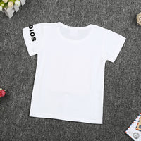 Summer New Style Baby Children'S Short-Sleeved Two-Piece Suit For Boys And Girls Five-Pointed Star