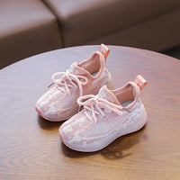 Neutral Flying Knit Sports Children's Sneakers