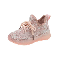 Neutral Flying Knit Sports Children's Sneakers