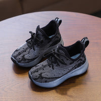 Neutral Flying Knit Sports Children's Sneakers