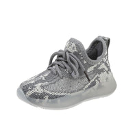 Neutral Flying Knit Sports Children's Sneakers