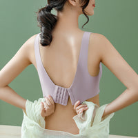 Front Buckle Breastfeeding Bra Without Steel Ring Tube Top Type Vest Breastfeeding Underwear