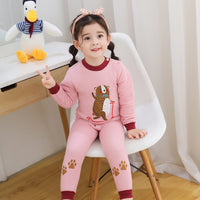 Baby Thermal Underwear Set Newborn Cotton Coat