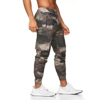 Muscle Fitness European And American New Sports Running Quick-Drying Camouflage Loose Sports Overalls