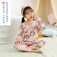 Children'S Underwear Set, Pure Cotton Warmth, Middle And Small Children'S Autumn Clothes Long Trousers