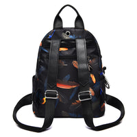 Lightweight Backpack Female Korean Version Printing Casual Anti-Theft Backpack