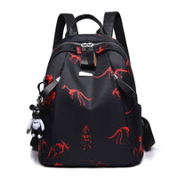 Lightweight Backpack Female Korean Version Printing Casual Anti-Theft Backpack