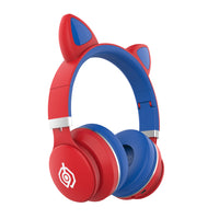 Girly Cute Cat Ears Wireless Cartoon Bluetooth Headset