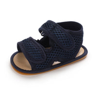 Summer 0-1 Year Old Men'S And Women'S Baby Shoes Soft Bottom Non-Slip Toddler Breathable Hollow 0-6-12 Months Baby Sandals