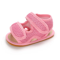Summer 0-1 Year Old Men'S And Women'S Baby Shoes Soft Bottom Non-Slip Toddler Breathable Hollow 0-6-12 Months Baby Sandals