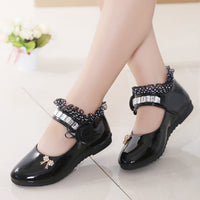 Pure Color Sweet Princess Leather Shoes
