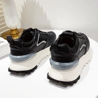 New Style Mesh Breathable Casual Sports Shoes Korean Style Trendy Shoes White Shoes Women