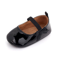 Chaussures En Cuir PU Pour Bebe Fille, Chaussures De Princesse, Solides, A Semelle Souple, Pour Premiers Pas, Printemps-automne,