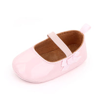 Chaussures En Cuir PU Pour Bebe Fille, Chaussures De Princesse, Solides, A Semelle Souple, Pour Premiers Pas, Printemps-automne,